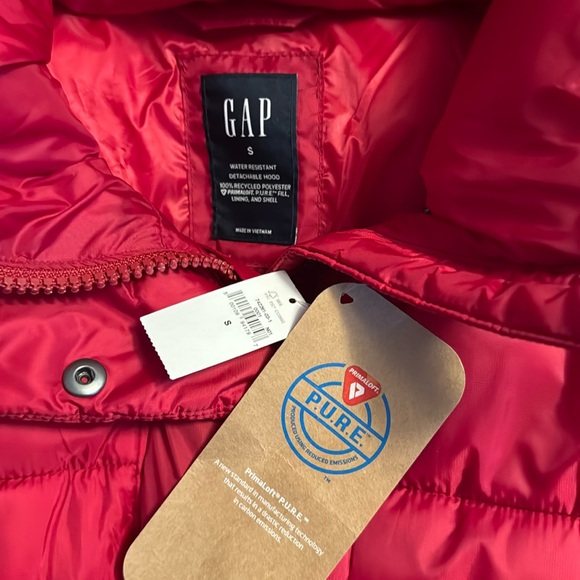 GAP Big Puff Cinched Jacket Puffer Coat - Picture 7 of 9